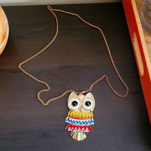 Owl necklace